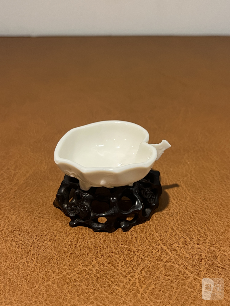十七世纪 德化叶型杯 - 图2